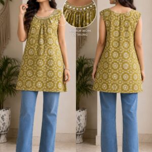 Green Kurta