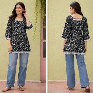 Black Kurta